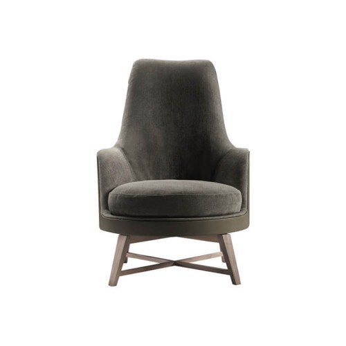 Long Beach Armchair Velvet Primy Drafting