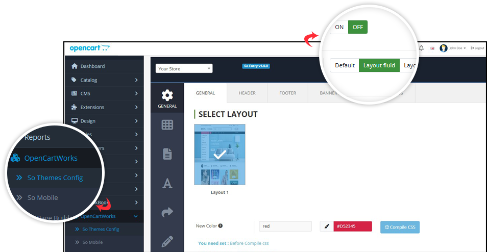 Powerful Admin Panel