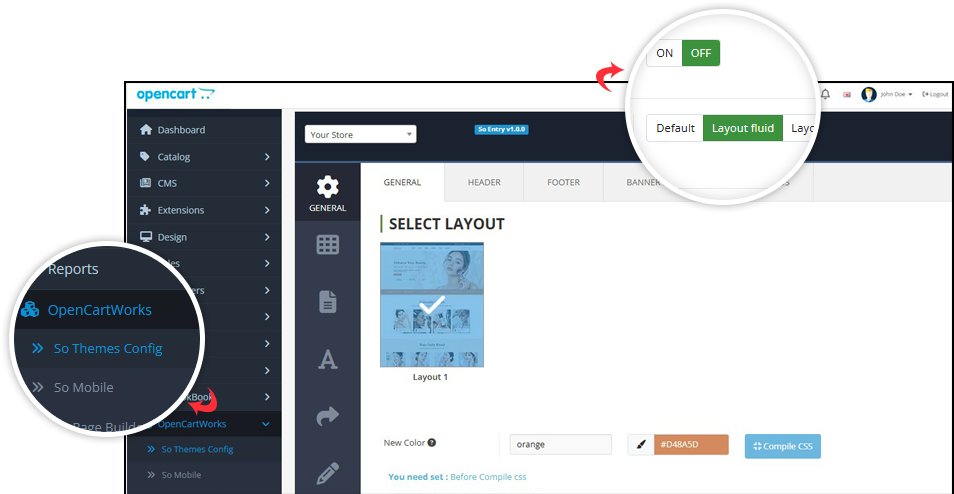 Powerful Admin Panel