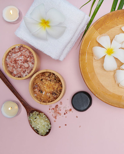 Rose Salt Body Scrub