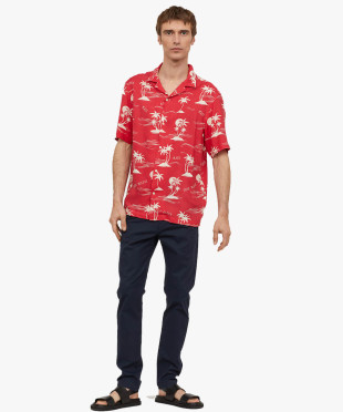 Men’s Slim-Fit Short-Sleeve