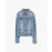 Long Denim Shirt Jacket