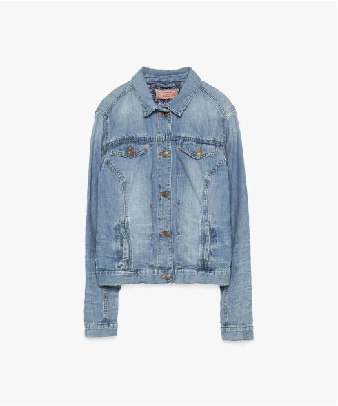 Long Denim Shirt Jacket