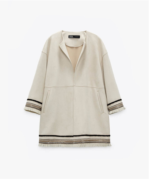 Single Breasted Wool Peacoat