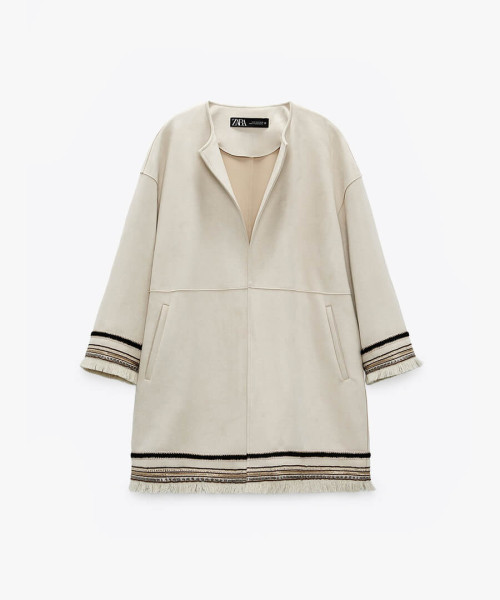 Single Breasted Wool Peacoat