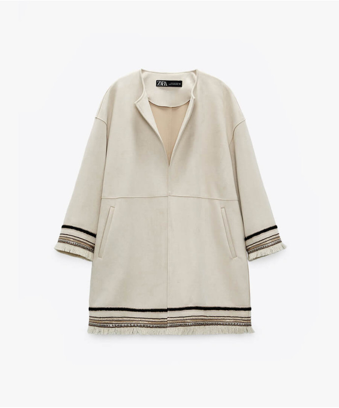 Single Breasted Wool Peacoat