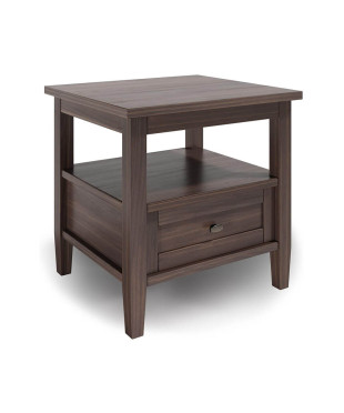 Wide Rectangle End Table